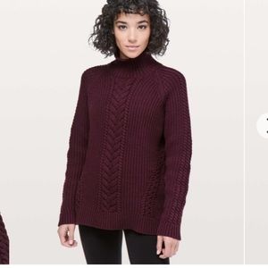 Bring the Cozy Turtleneck cotton sweater size 8